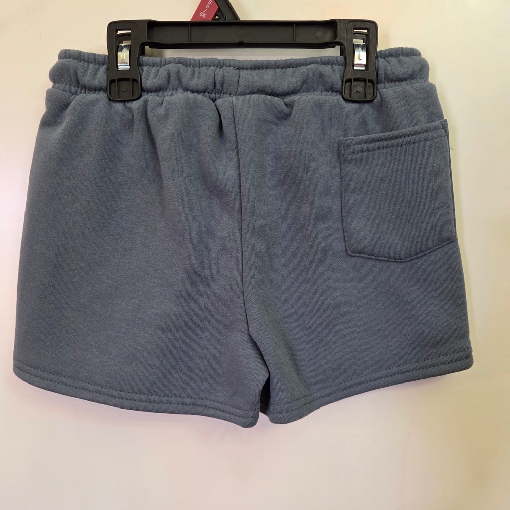 Maui and Sons Girls Smoke Blue Fleece Hoodie and Shorts Set Size S 6/6X NWT - Picture 7 of 8